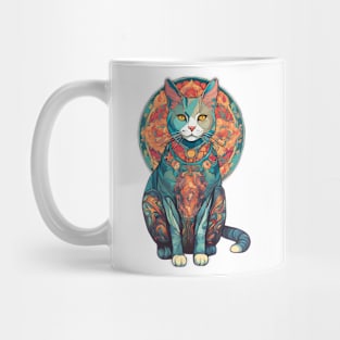 Kaleidoscope Cat Mug